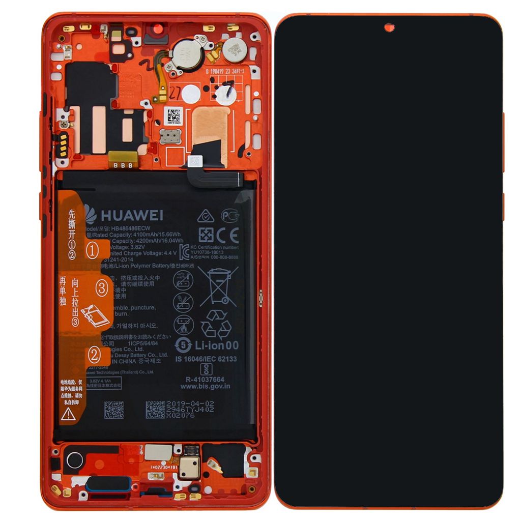 Huawei P30 Pro display – Amber Sunrise