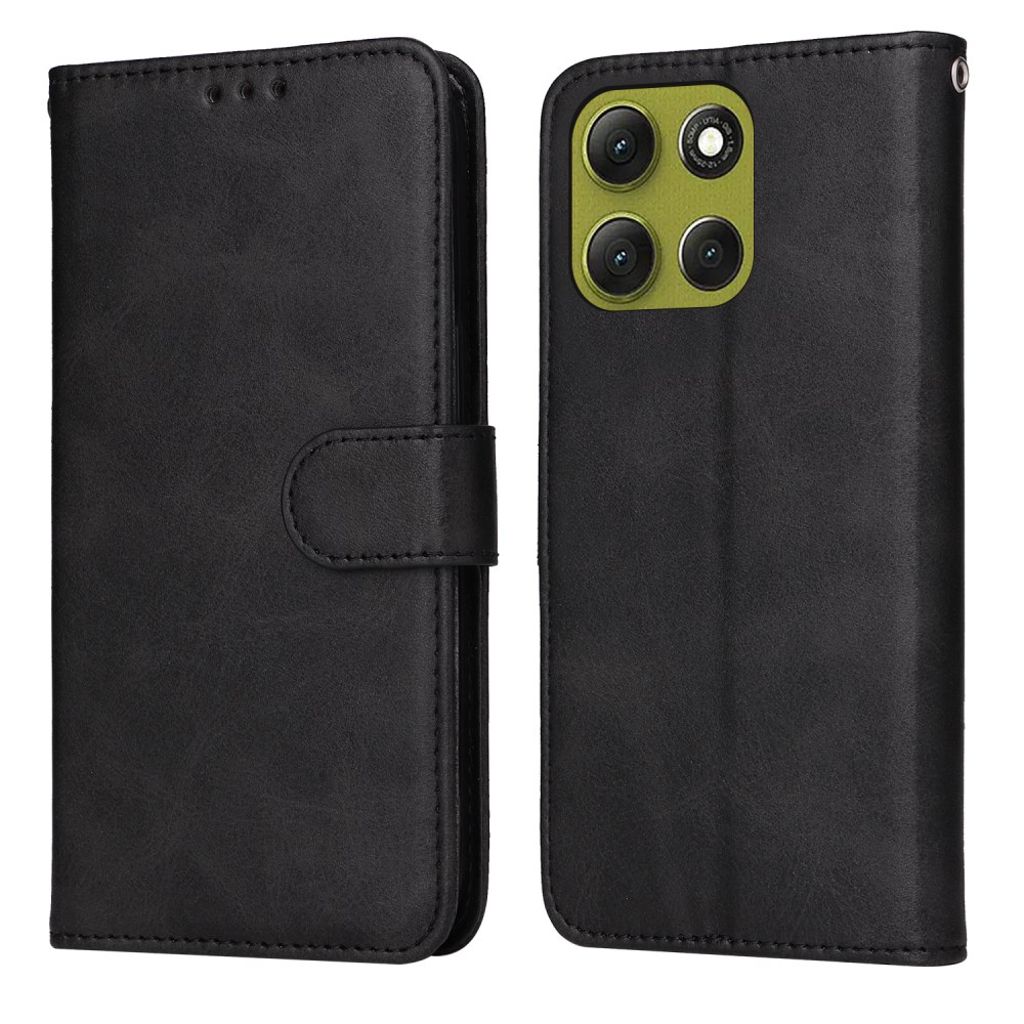 Motorola Moto G86 Power 5G / G86 5G plånboksfodral With stativ – svart