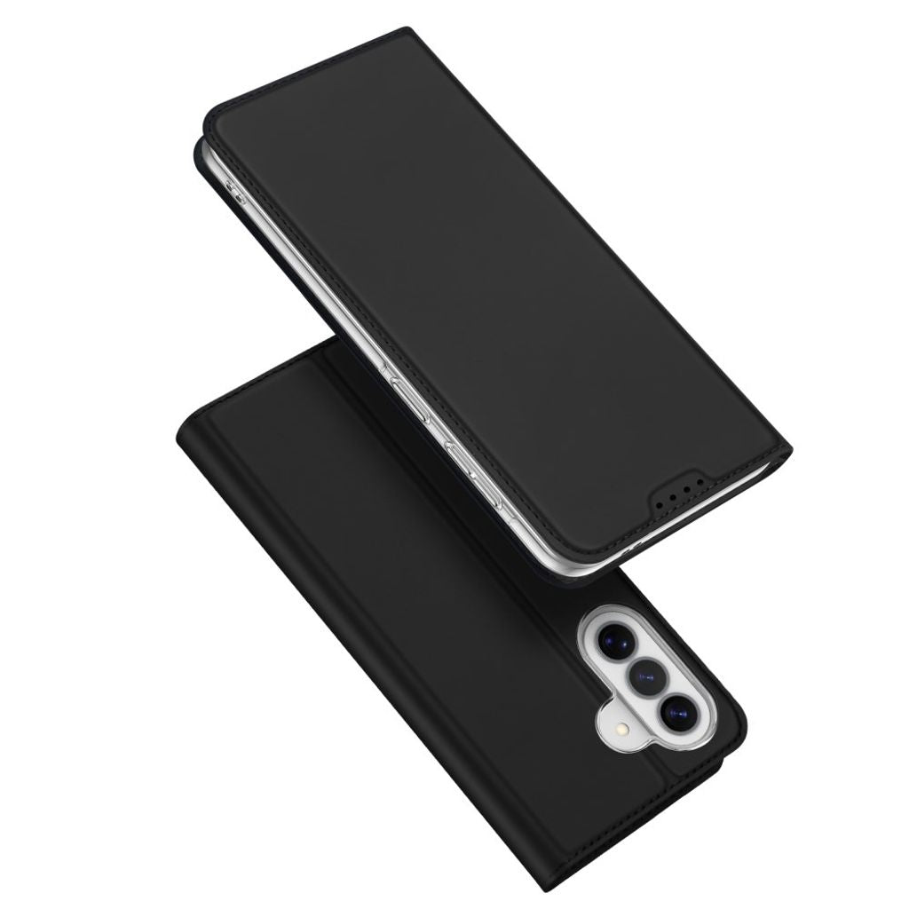 DUX DUCIS Samsung Galaxy A57 5G plånboksfodral Card Holder stativ – svart