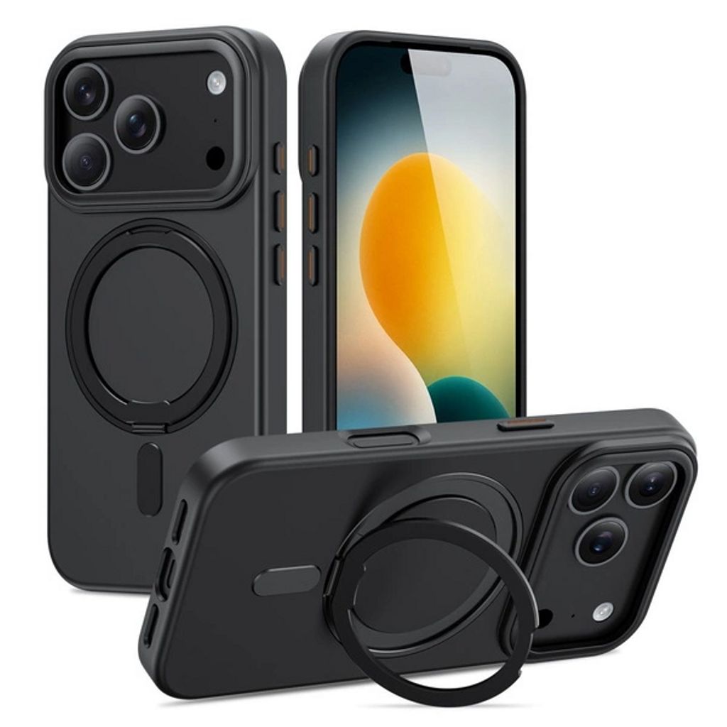 Tech-Protect MagRing MagSafe skal för iPhone 17 Pro - Matte svart