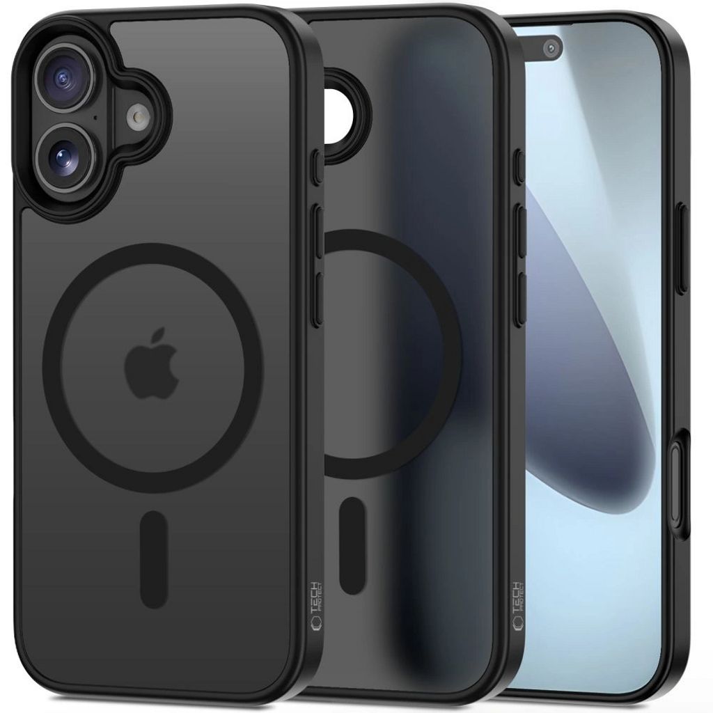 Tech-Protect MagMat MagSafe Case for iPhone 17 - Matte Black