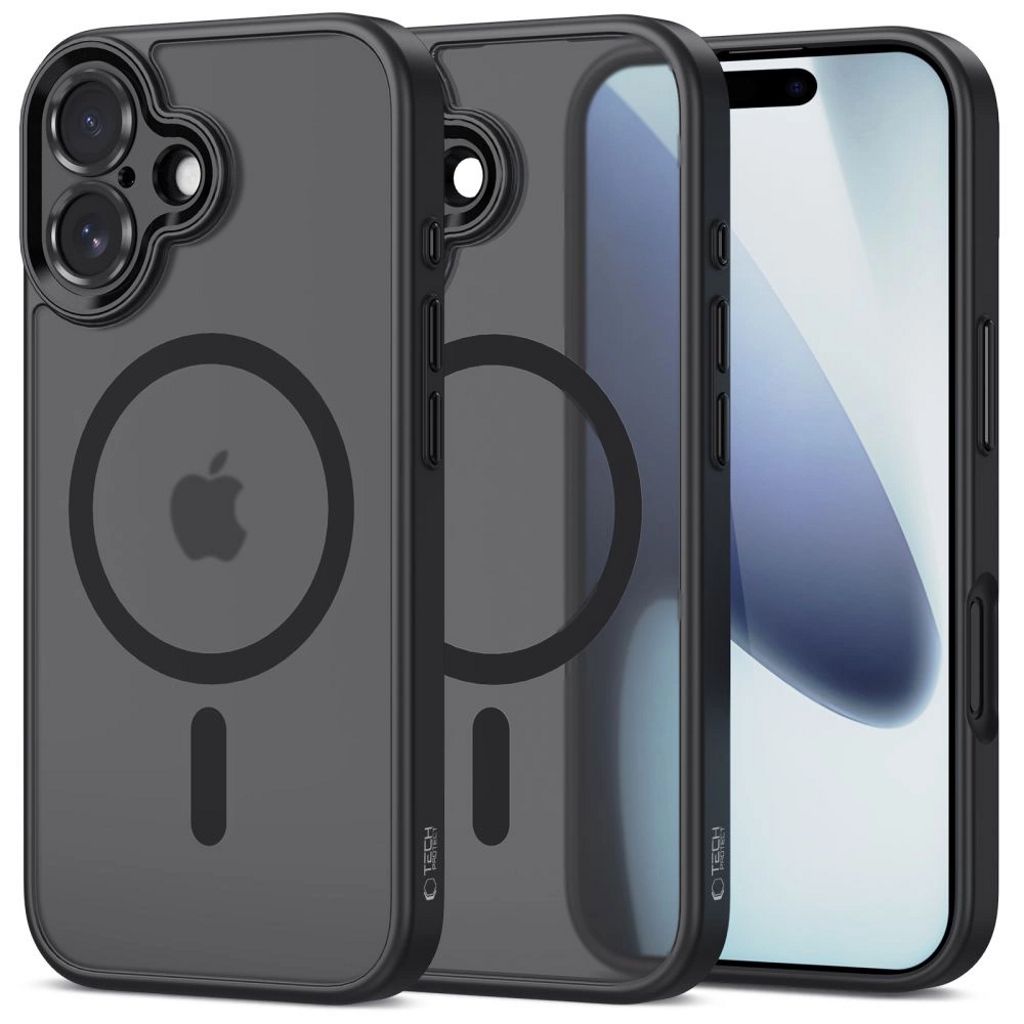 Tech-Protect MagCam MagSafe skal för iPhone 17 - Matte svart