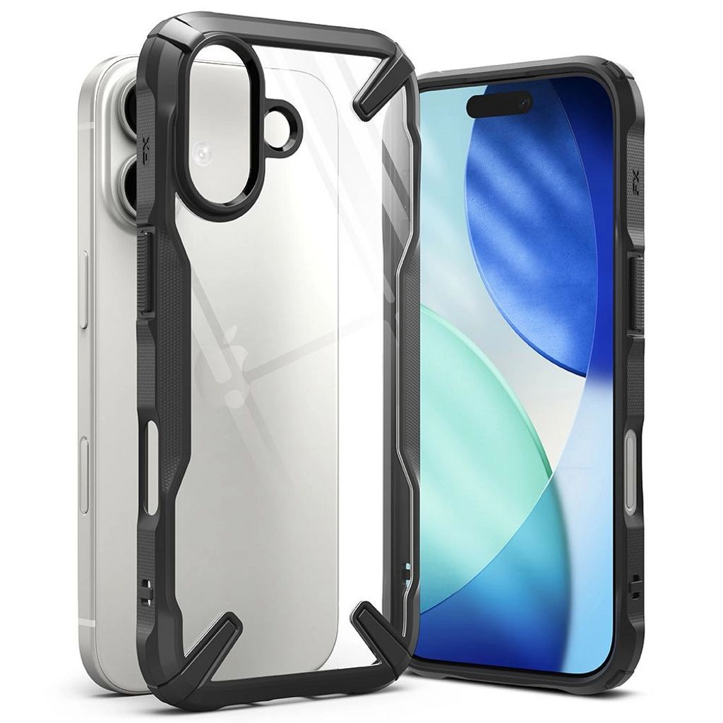 Ringke Fusion X skal for iPhone 17 – svart
