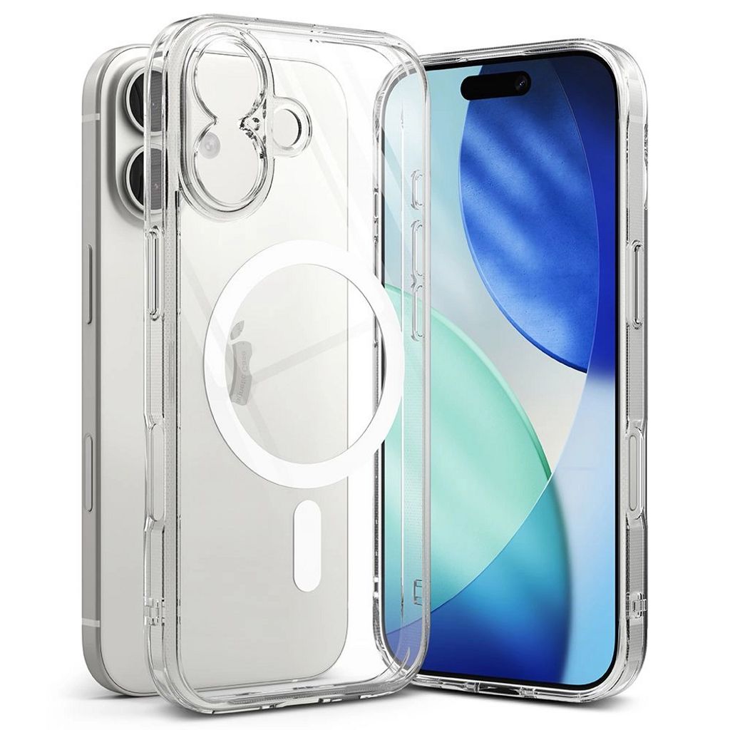 Ringke Fusion MagSafe skal for iPhone 17 – transparent