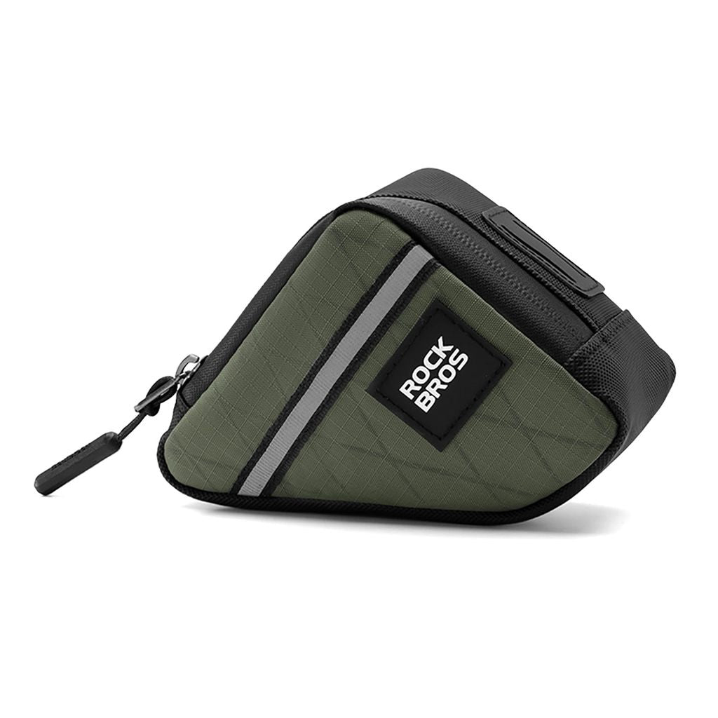 Rockbros Bicycle Bag Triangle For Frame 0.25L - Green