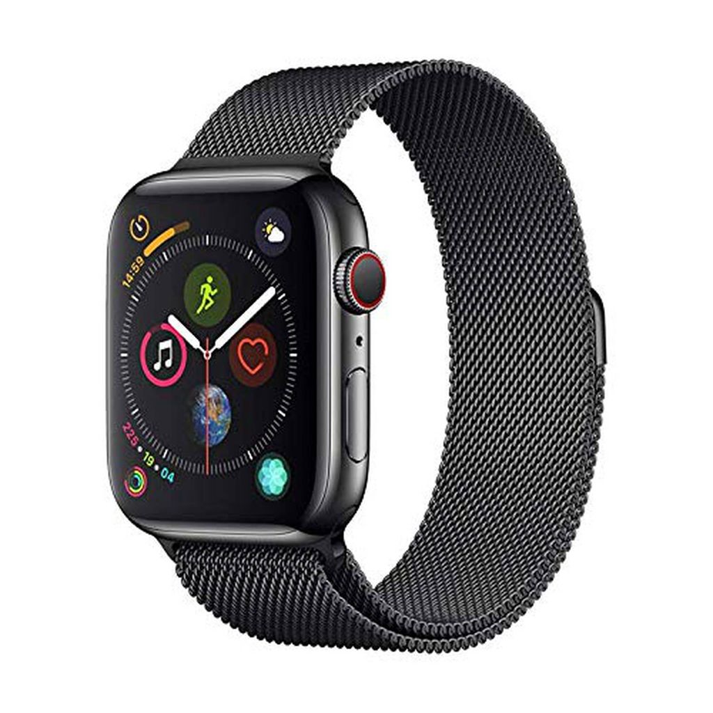 Devia Apple Watch 42/44/46/49mm Milanese klockarmband - svart