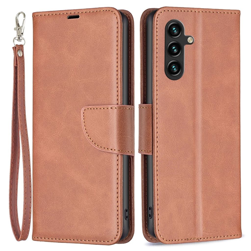 Samsung Galaxy A36 5G Cover with a Hand Grip - Brown
