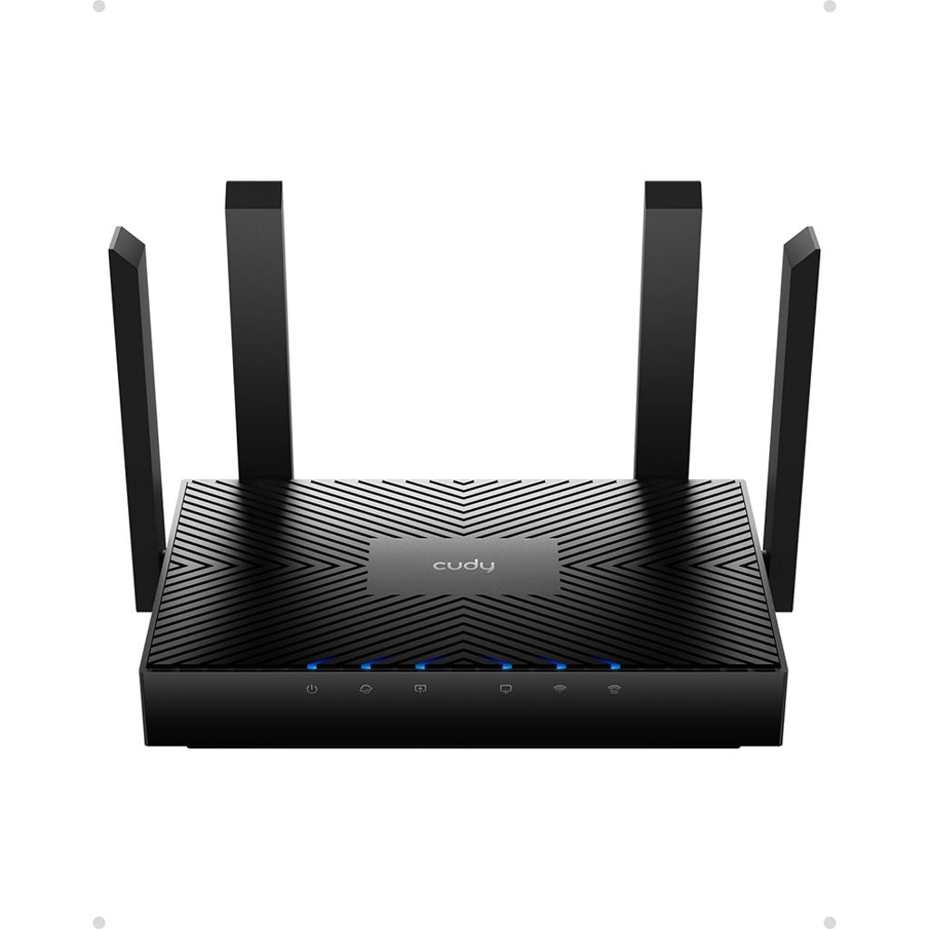 CUDY WR3000 Wi-Fi 6 Mesh Router AX3000 Gigabit - Black