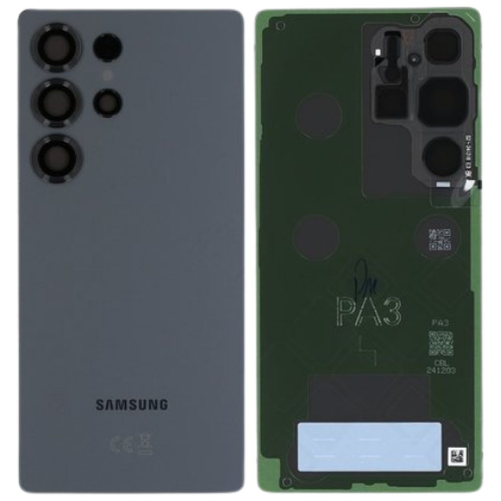 Samsung Galaxy S25 Ultra Back Cover Original- Titanium Jet Black