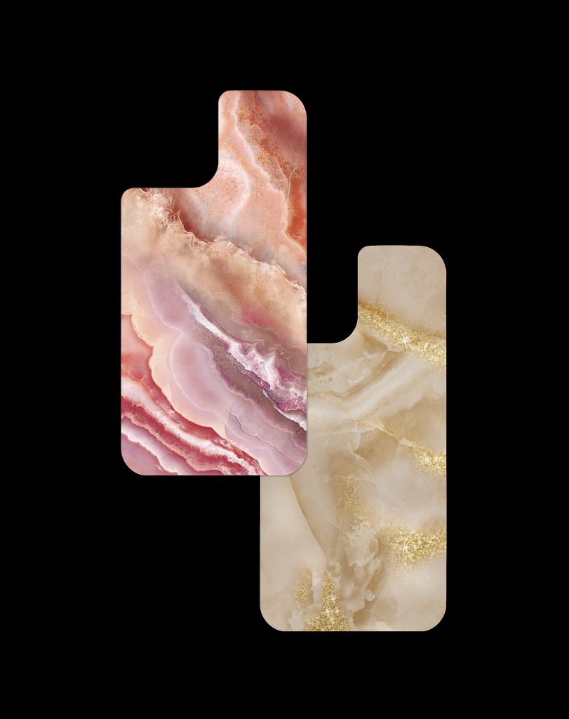 IDeal of Sweden Print Pack till iPhone Air – Blush rosa Marble