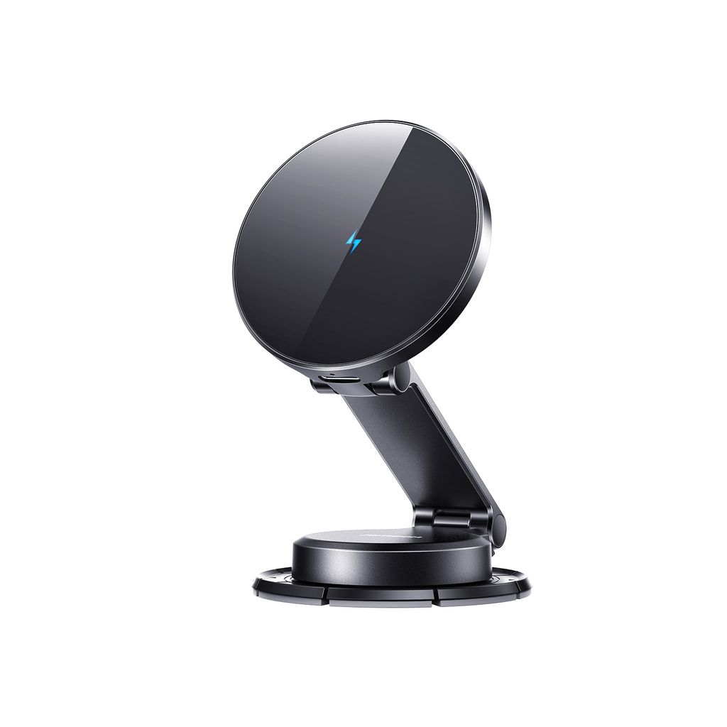 Joyroom Foldable Magnetic Car laddare & Phone fäste Dashboard - svart