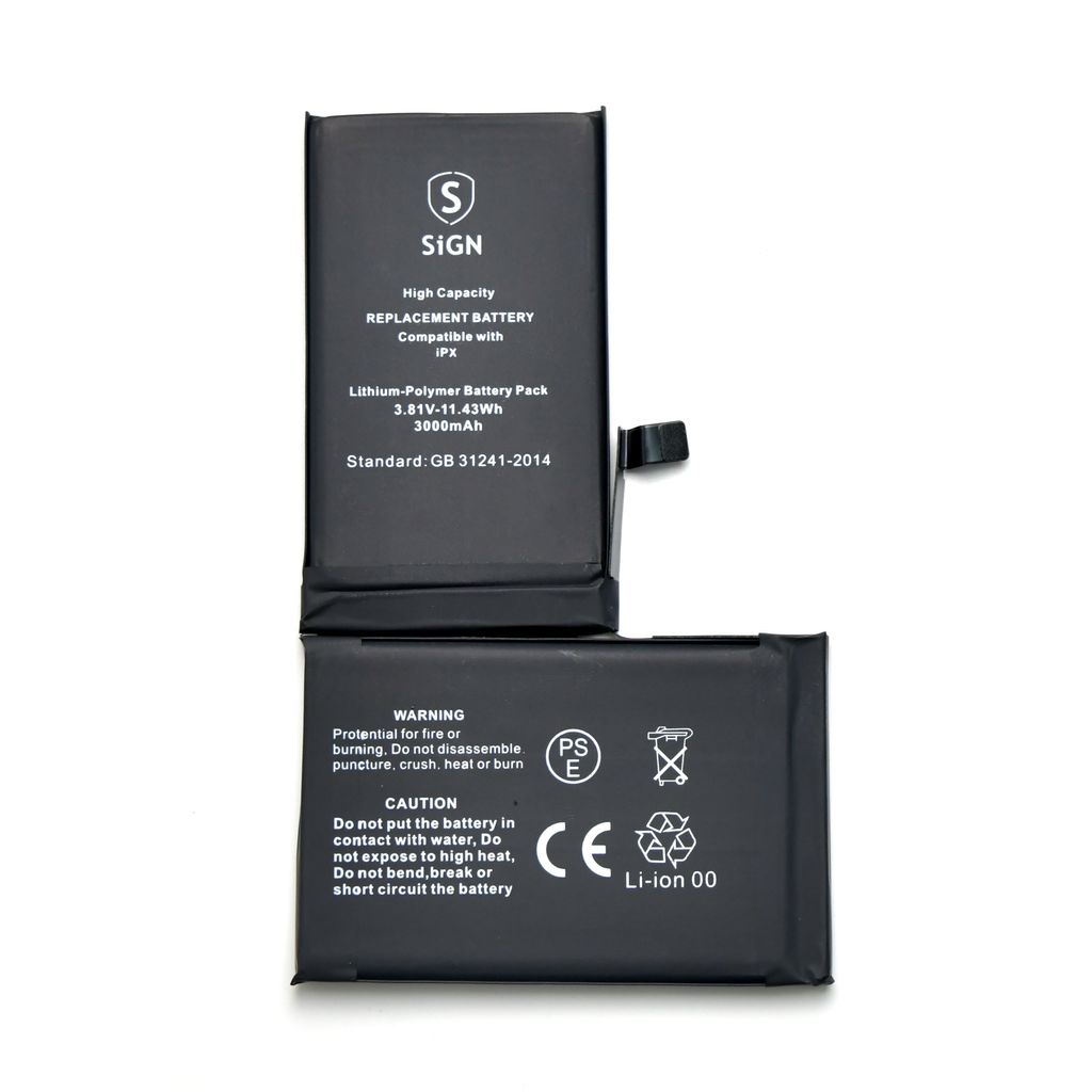 IPhone X High capacity batteri – 3000mAh