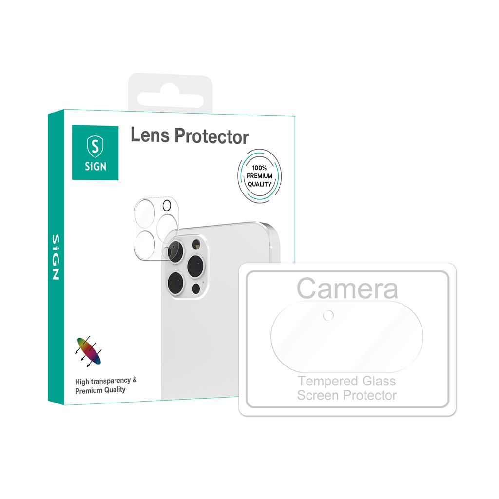 SiGN Lens protector in härdat glas till Google Pixel 10 Pro XL