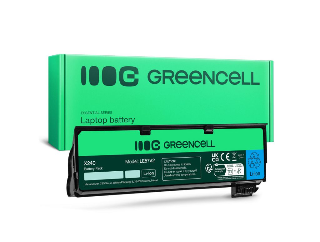 Green Cell Battery for Lenovo ThinkPad T440, T450, T460, X240, L450