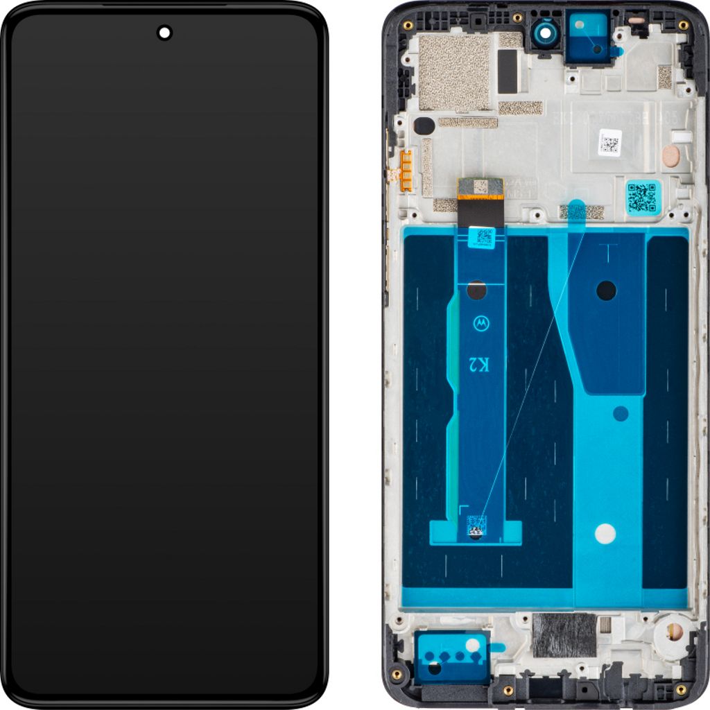 Motorola Moto G84 LCD-display Original – svart