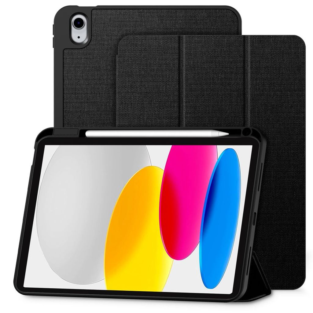 Tech-Protect SC Pen Canvas fodral för iPad 10th Gen 2022 /A16 2025 - svart