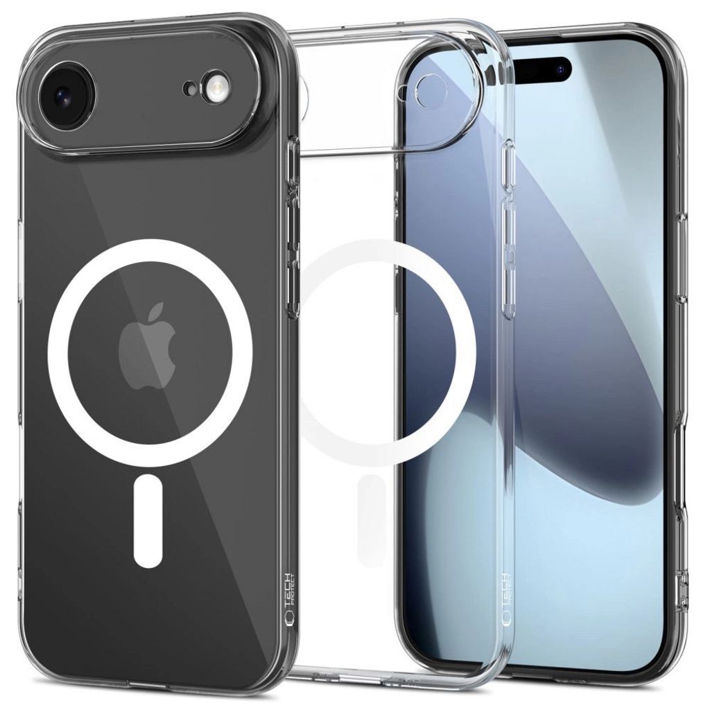Tech-Protect FlexAir MagSafe skal till iPhone Air – transparent