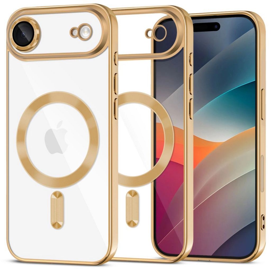 Tech-Protect MagFlex MagSafe skal till iPhone Air – Transparent guld