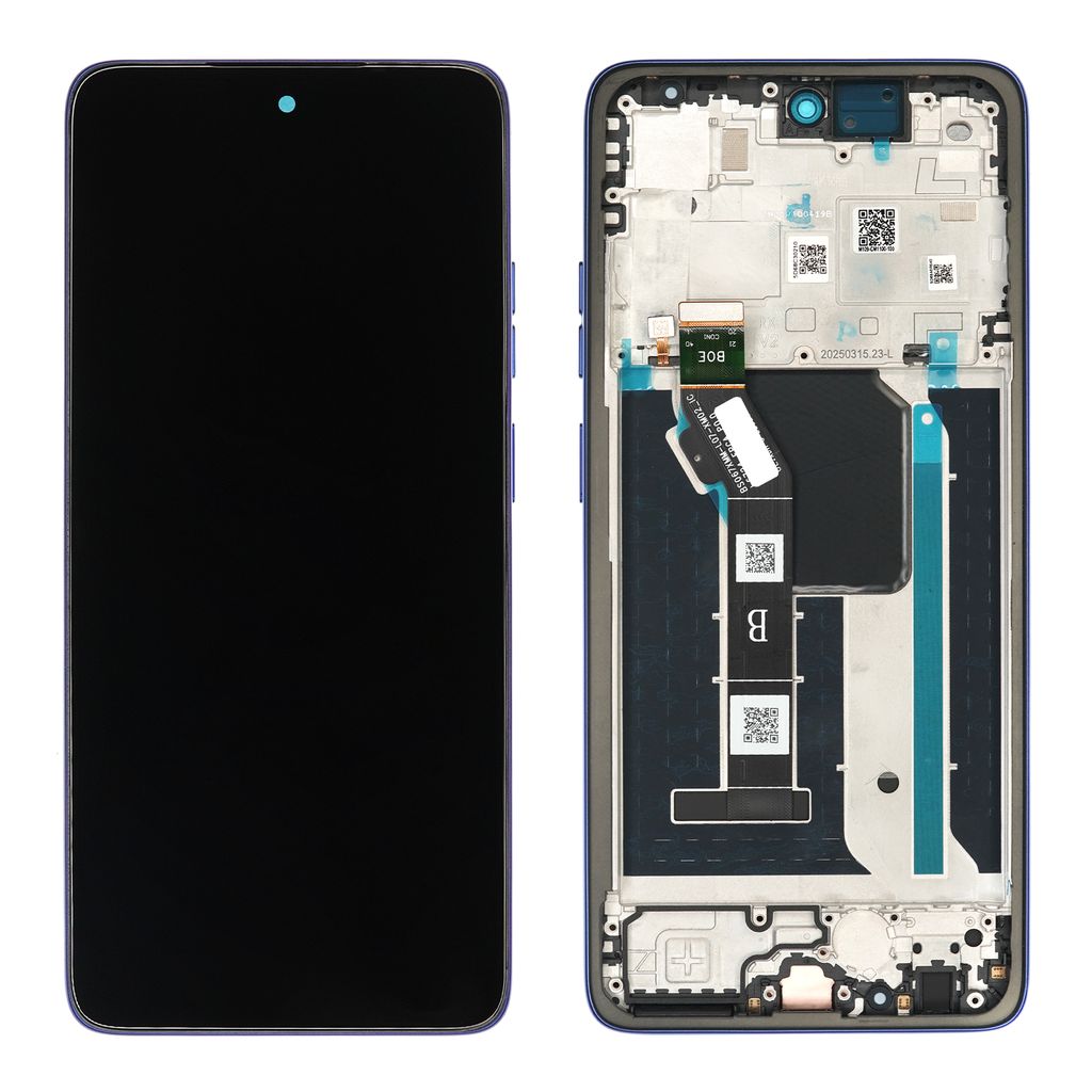 Motorola Moto G56 5G LCD-display Original – blå