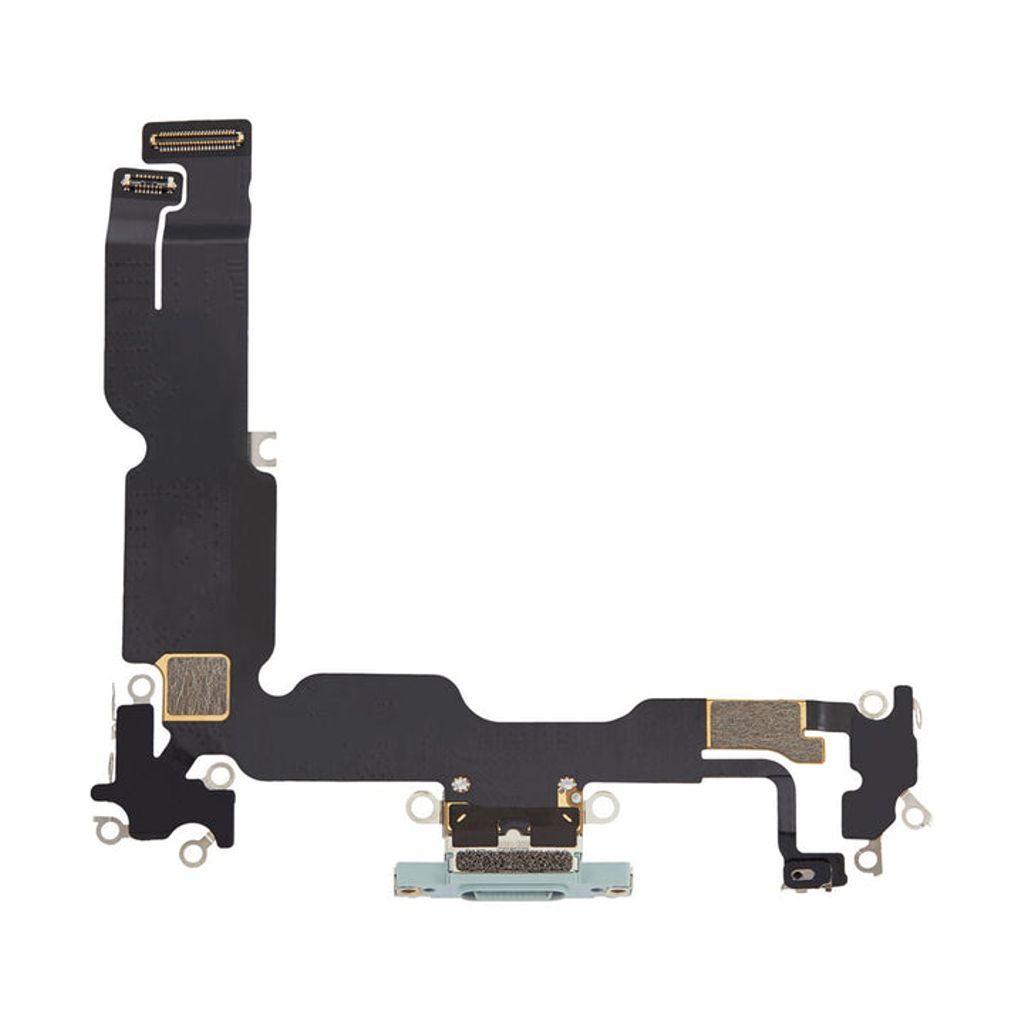 IPhone 15 Plus Original laddkontakt flexkabel – grön
