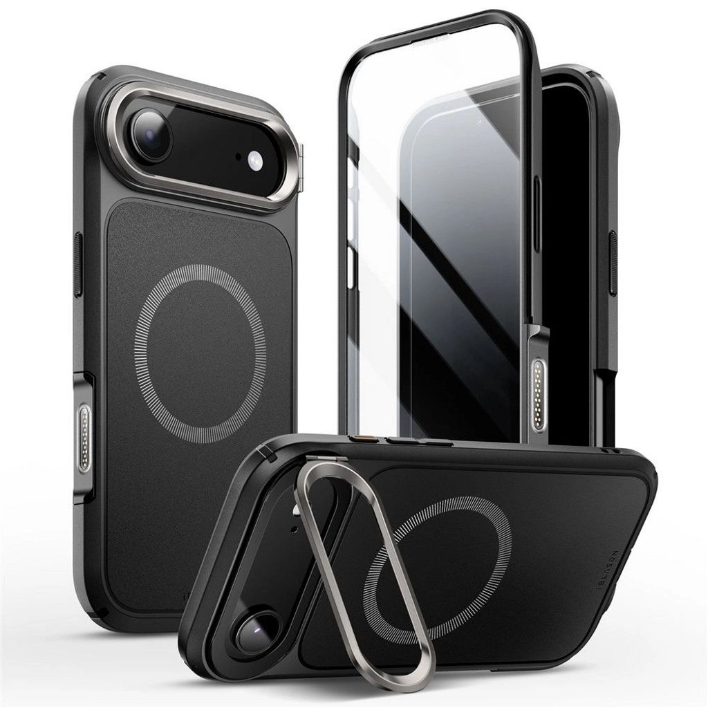 Supcase IBLSN Ares Flip MagSafe skal till iPhone Air – svart