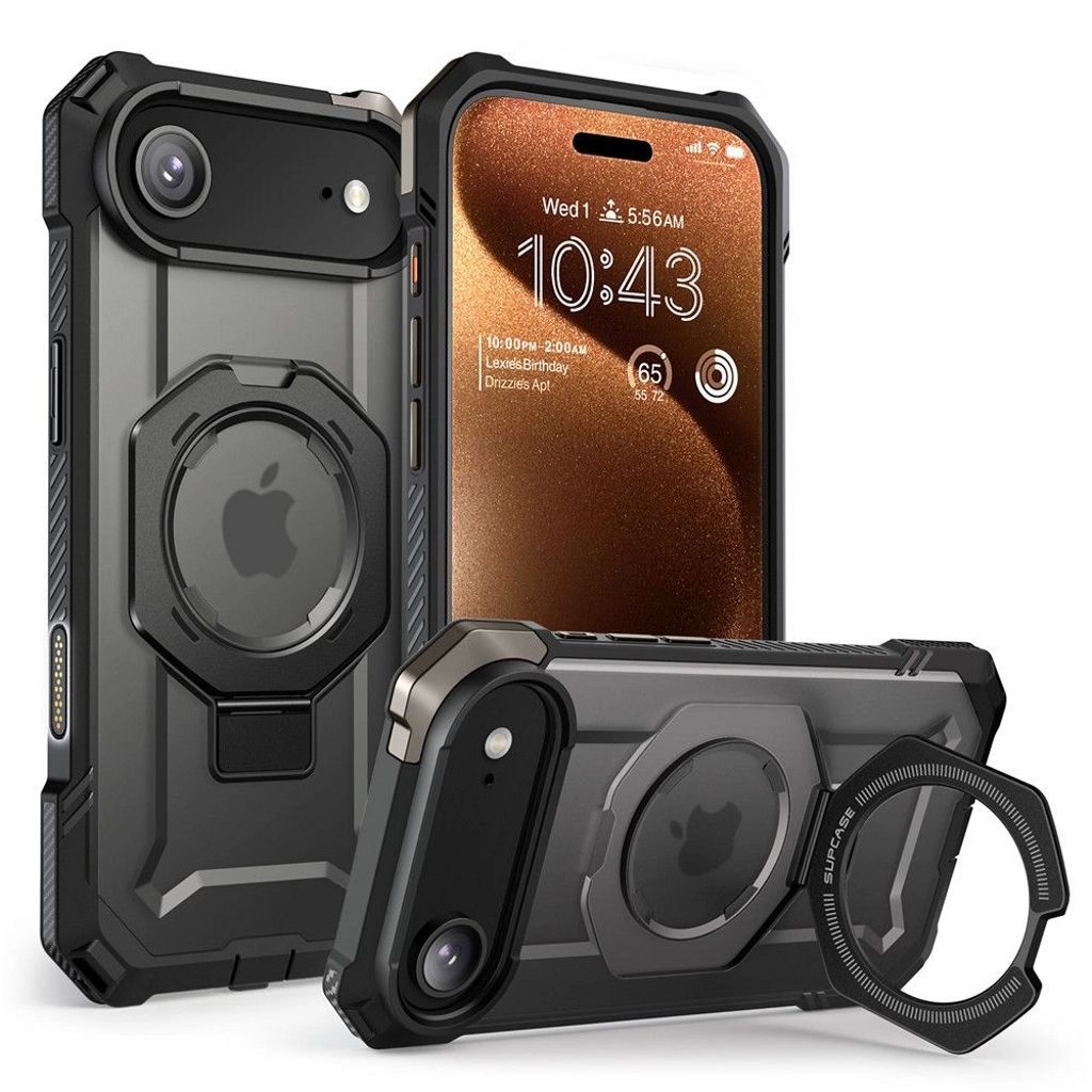 Supcase UB Grip MagSafe skal till iPhone Air – svart