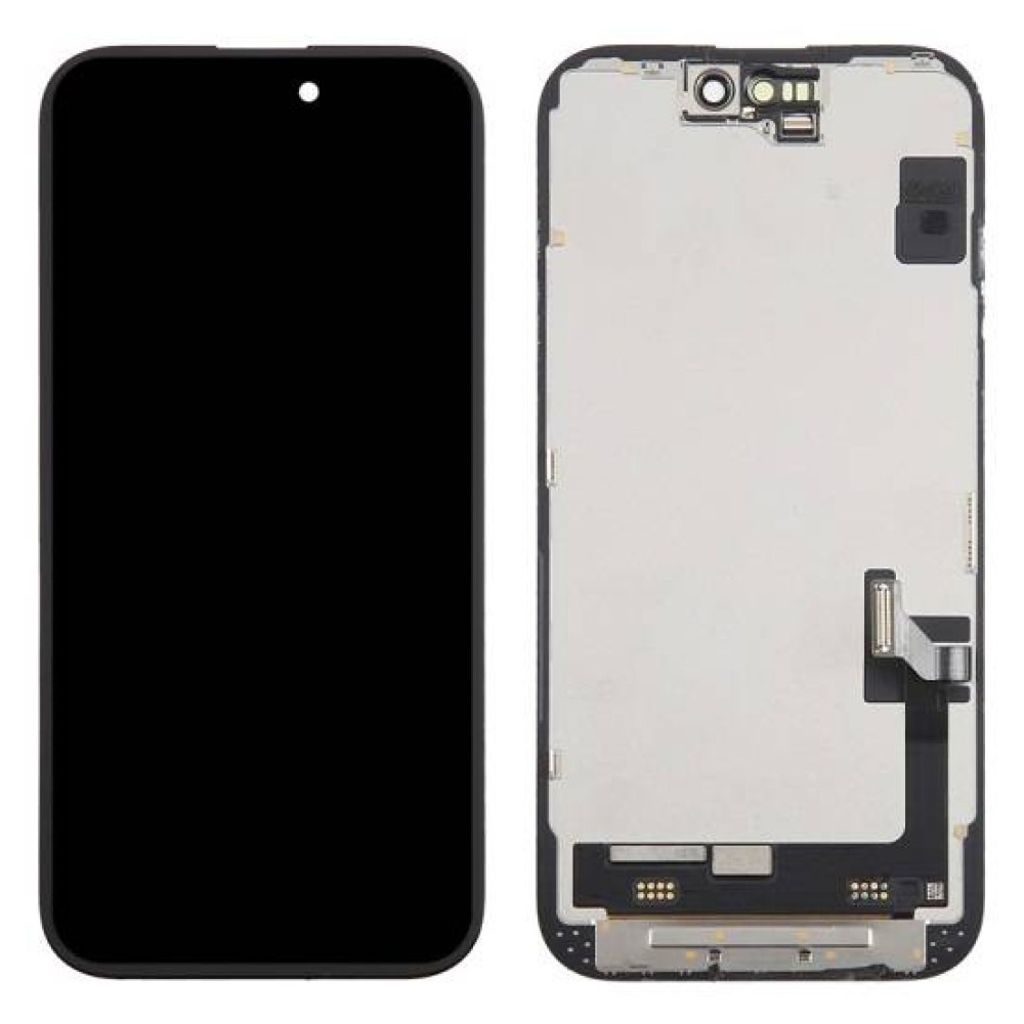 IPhone 16 skärm with LCD-display – svart (Lifetime Warranty)