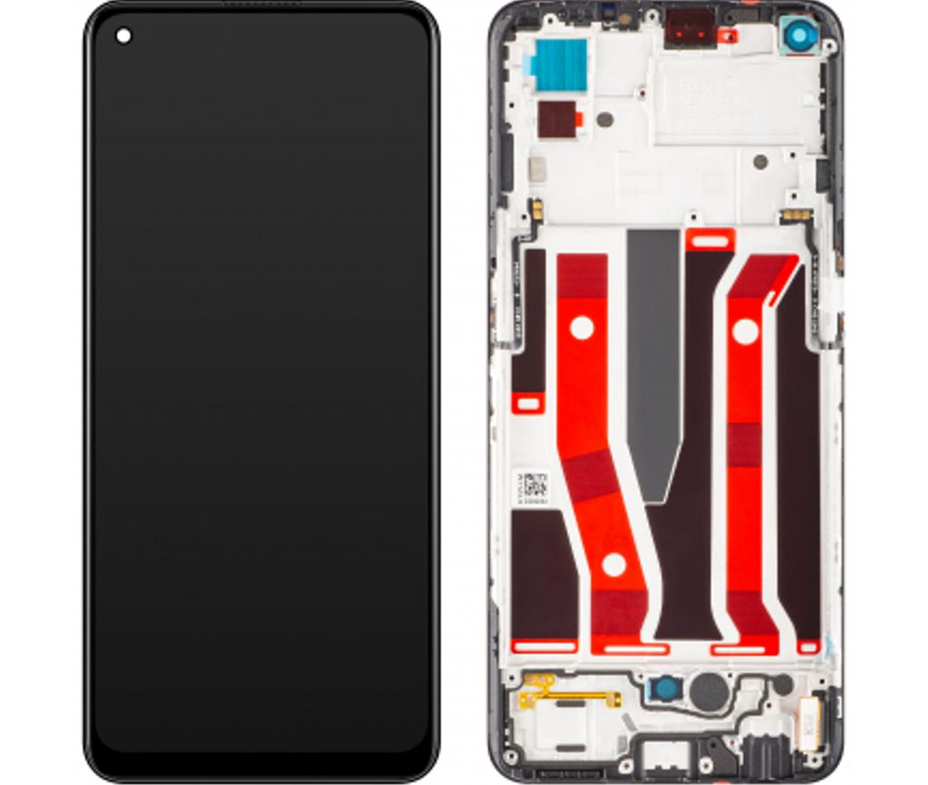 Oppo A94 5G / A95 5G / F19 Pro+ 5G / Reno5 Z LCD-display – svart