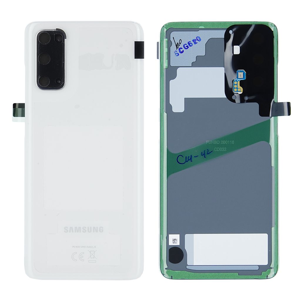 Samsung Galaxy S20 5G bakstycke original - Cloud vit