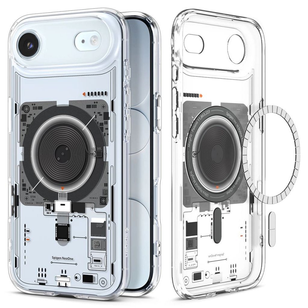 Spigen Ultra Hybrid MagSafe Neo One skal till iPhone Air – transparent