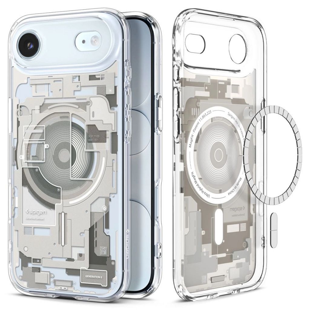 Spigen Ultra Hybrid MagSafe Zero One skal för iPhone Air - titanium