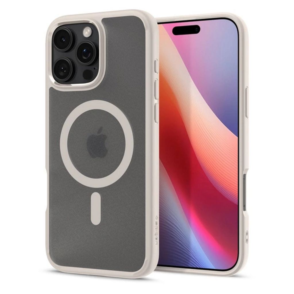 Spigen iPhone 16 Pro Max Ultra Hybrid MagSafe skal - Titanium