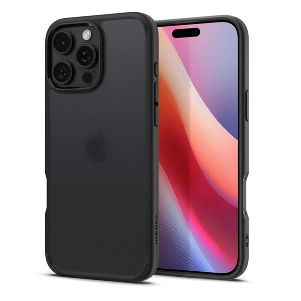 Spigen iPhone 16 Pro Ultra Hybrid Case - Black Frosted