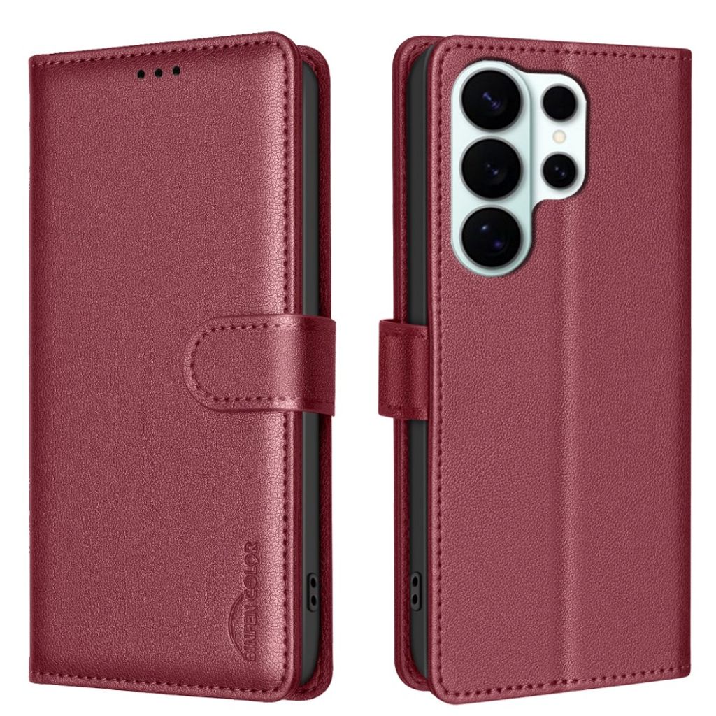 BINFEN COLOR Samsung Galaxy S26 Ultra fodral – röd