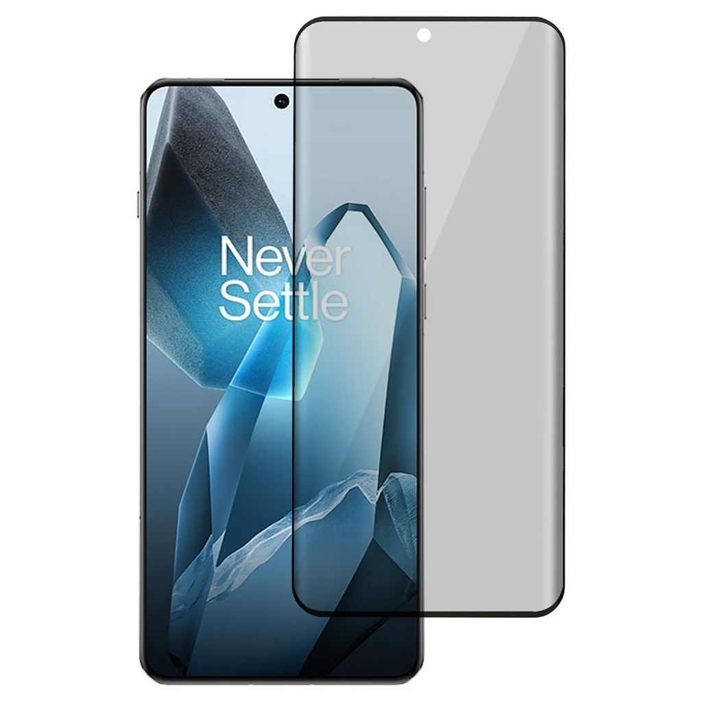 OnePlus 13 sekretess skärmskydd in härdat glas