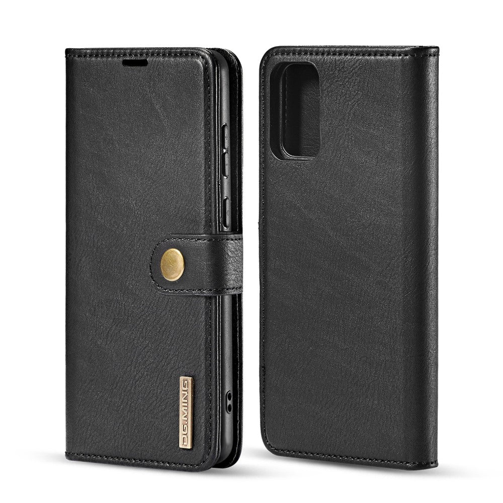 DG.MING 2-in-1 plånboksfodral till Samsung Galaxy S20 Ultra – svart