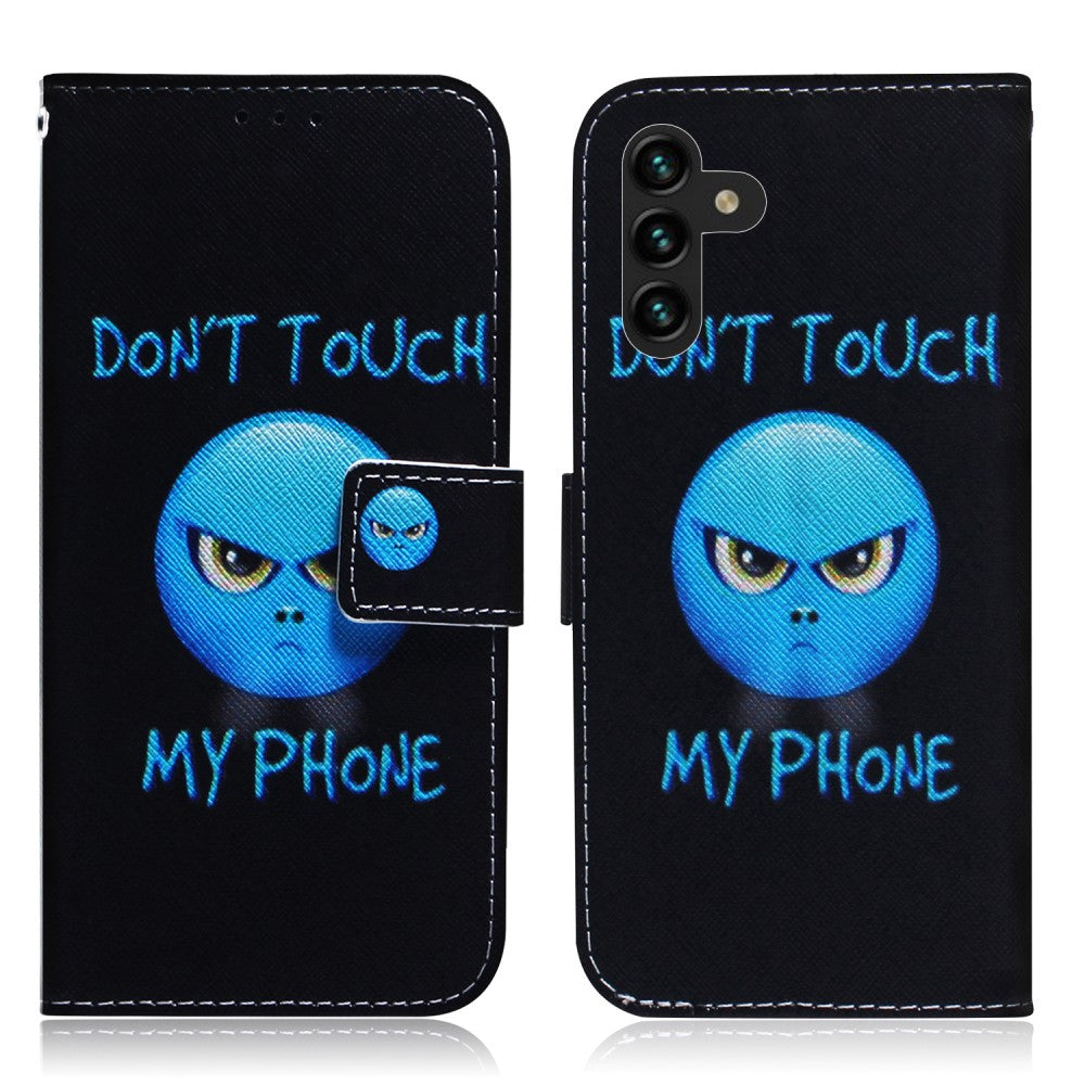 Samsung Galaxy A13 5G plånboksfodral - Don't Touch My Phone