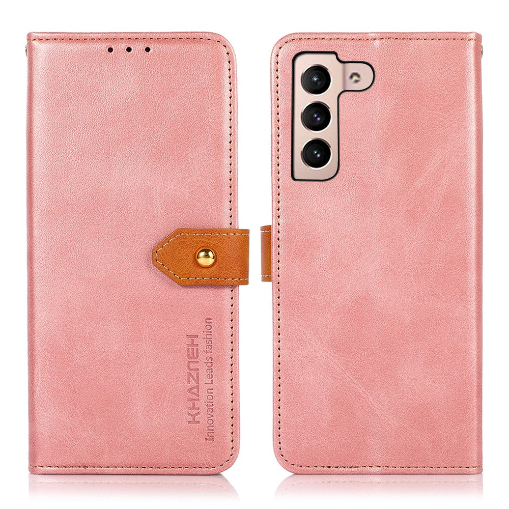 KHAZNEH Samsung Galaxy S22 5G fodral - Rosé