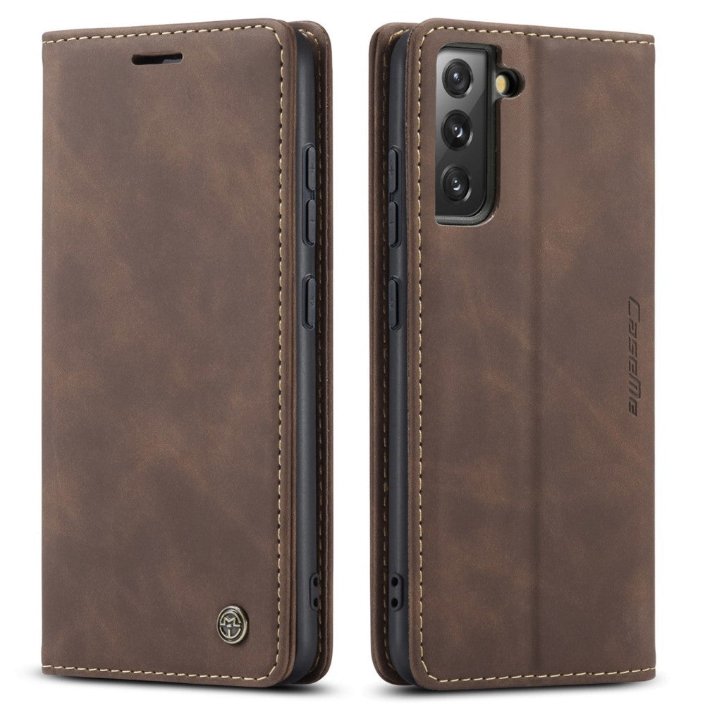 CASEME Samsung Galaxy S22 5G phone fodral - Coffee