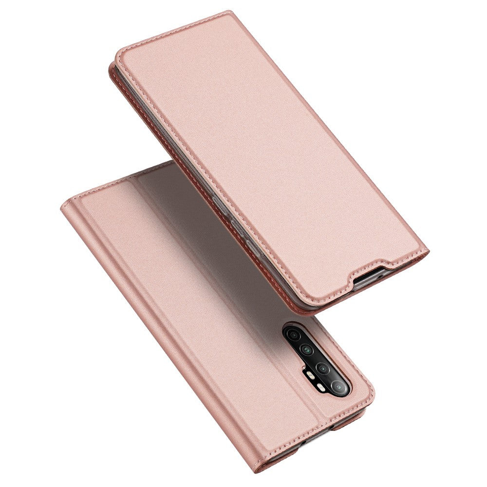 DUX DUCIS Xiaomi Mi Note 10 Lite stativ fodral – roséguld