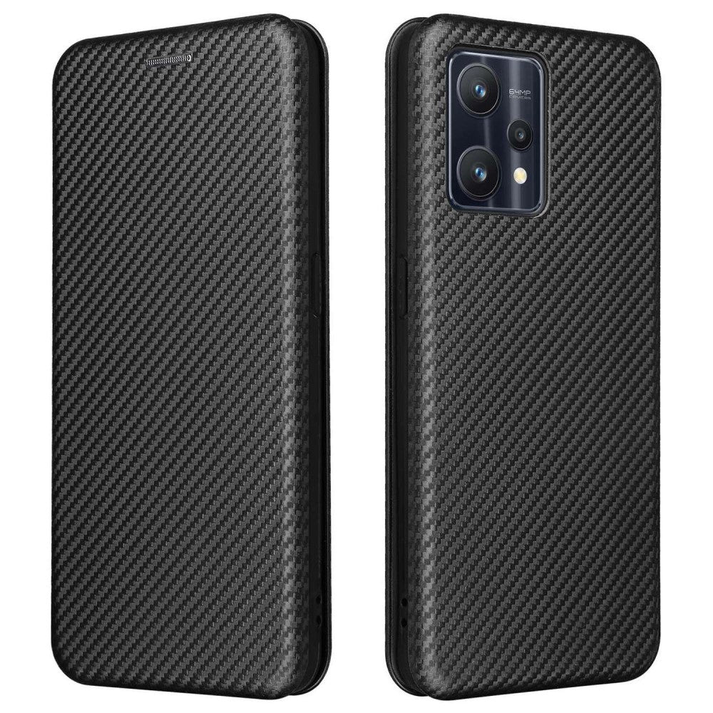 OnePlus Nord CE 2 Lite 5G magnetiskt Auto-absorbed stativ fodral – svart