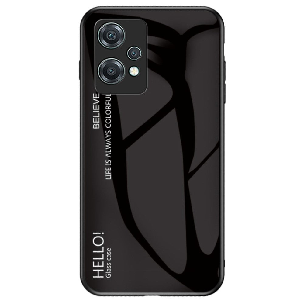 OnePlus Nord CE 2 Lite 5G härdat glas+Hard PC+Soft TPU skal – svart