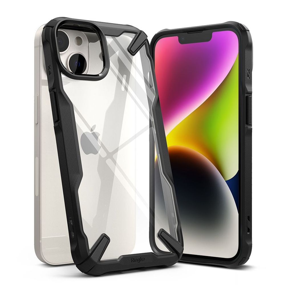 Ringke Fusion X skal for iPhone 14 Plus – svart