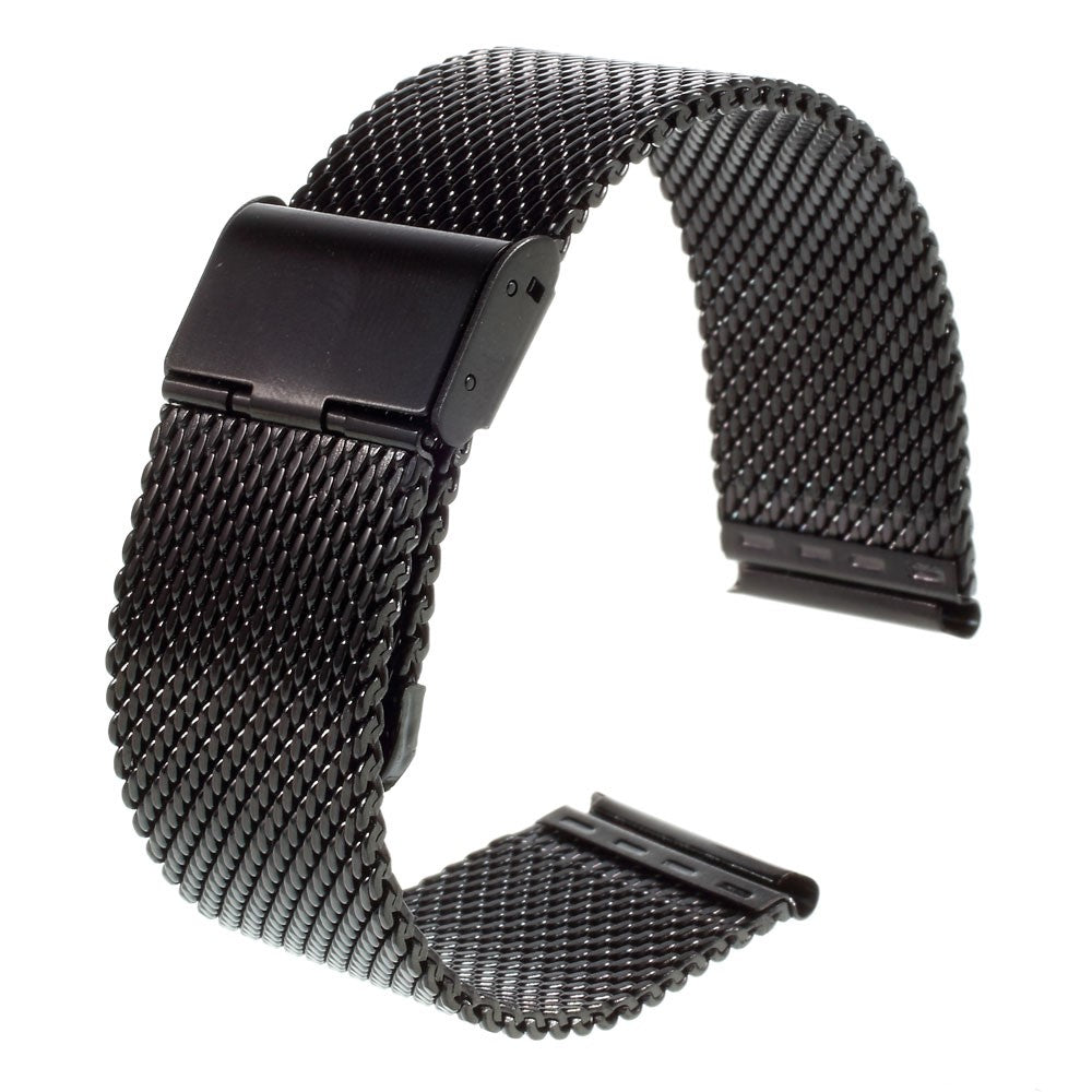 Apple Watch 42/44/46/49mm Milanese Watch Strap - Black