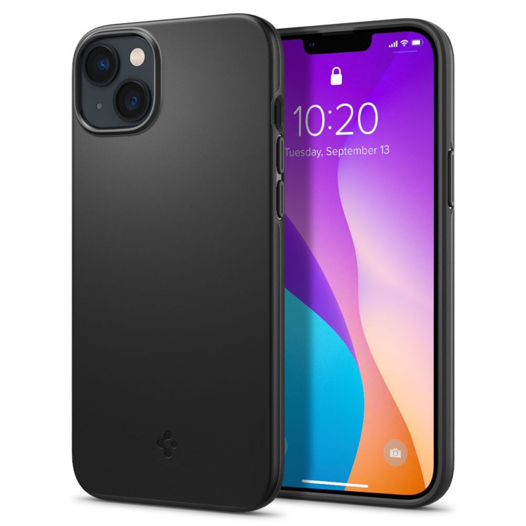 Spigen Thin Fit skal till iPhone 14 Plus – svart