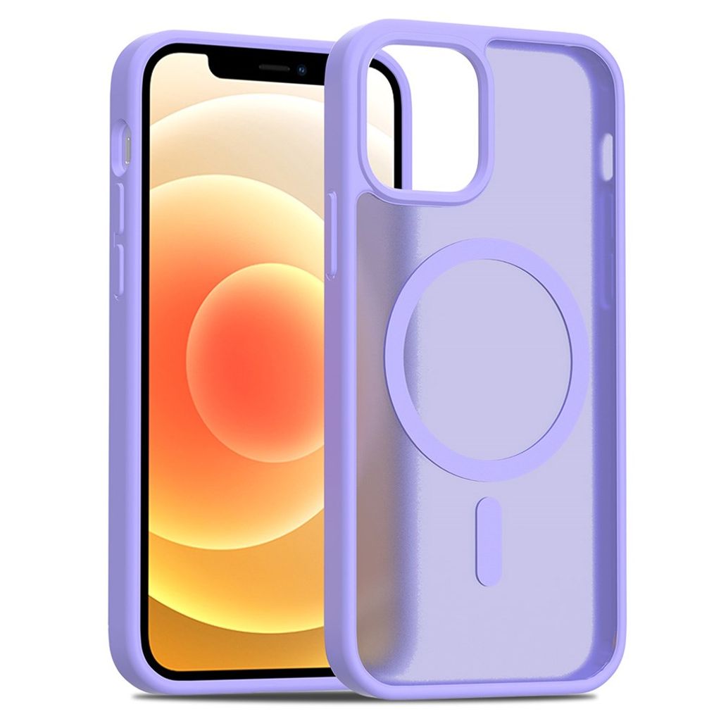 IPhone 12 Pro / 12 skal with MagSafe – lila