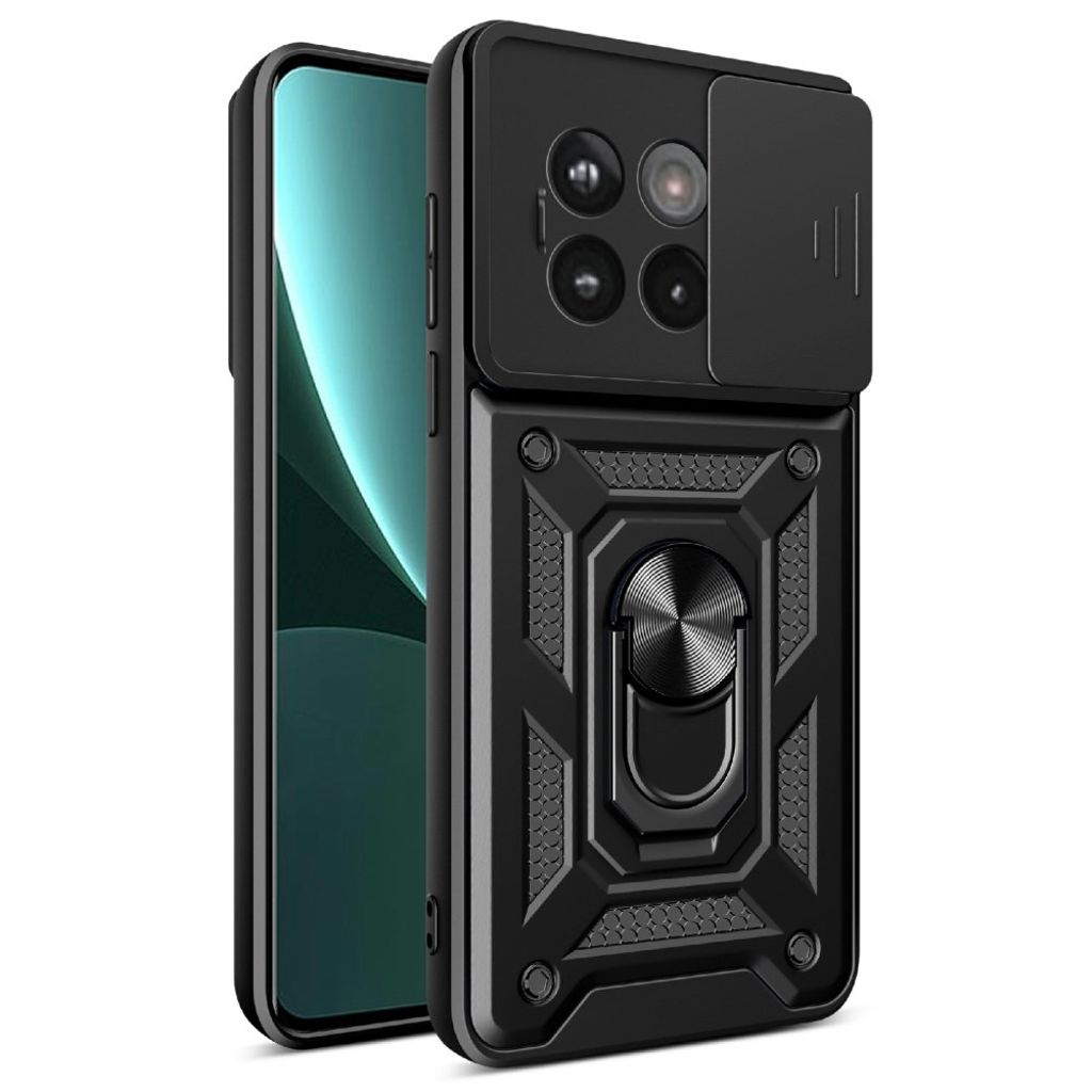OnePlus 13R 5G skal with stativ – svart