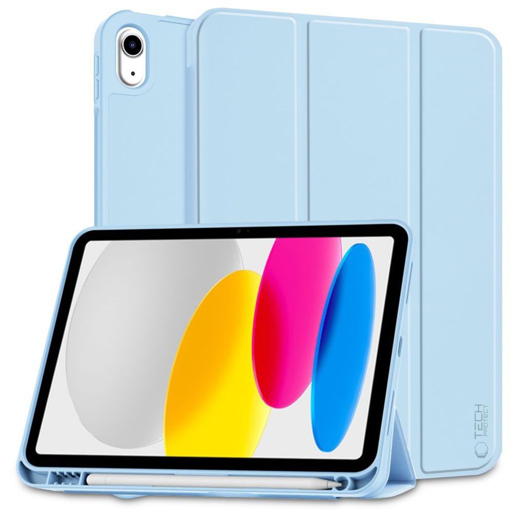 Tech-Protect SC Pen fodral för iPad 10th Gen 2022 10.9" - Light blå