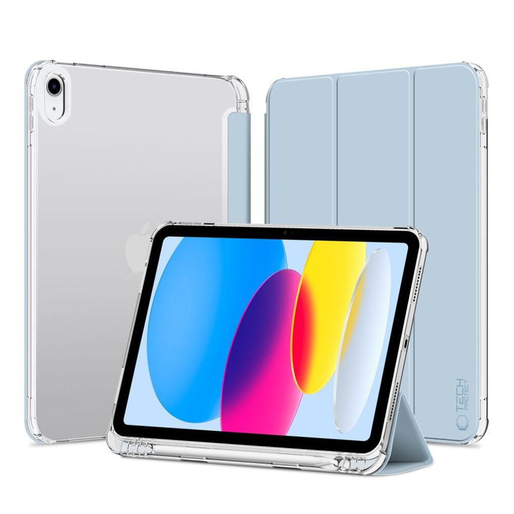Tech-Protect SC Pen Hybrid fodral för iPad 10th Gen 2022 10.9" - Light blå