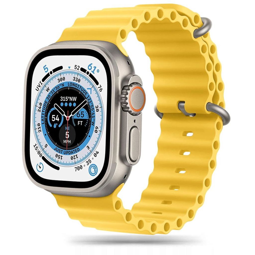 Tech-Protect IconBand Pro Watch Strap for Apple Watch 42/44/45/49 mm - Yellow